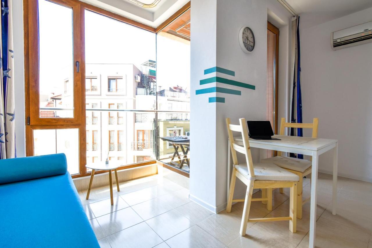 Modern Studios - Meters Away From The Beach Πομόριε Εξωτερικό φωτογραφία